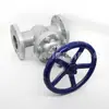 Válvula Gaveta Flangeada Aço Fundido Z41H-25C Vapor Alta Temperatura Óleo Térmico Aço Carbono Válvula Gaveta de Contrato Fornecimento Direto de Fábrica