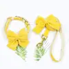 Collar para perro transfronterizo, conjunto de arnés, correa y chaleco para perros y gatos, suministros para mascotas pequeñas y medianas