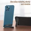 Soporte para teléfono móvil transfronterizo Amazon más vendido soporte simple con pegatina trasera para teléfono móvil soporte de escritorio plegable ligero y delgado