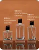 Frasco de Perfume de Vidro Transparente Frasco com Rosca de Baioneta Frasco Borrifador Portátil 30 50Ml100Ml Plano Redondo Quadrado