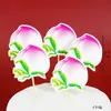 Decoración para hornear pasteles con polvo de oro de color frío Flor de estrella Multi-Amor Tarjeta de papel Enchufe