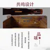 Mesa de Caligrafía Zen Simple Portátil Desmontable Profesional Mesa Guqin de Madera Maciza Antigua China con Tablero de Sonido