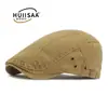 Estilo Nuevo Primavera y Verano Gorra de Ocho Caracteres Hacia Adelante Unisex Boina Retro Británica Sombrero de Pintor Pico de Pato Versátil Casual Moderno