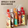 Estante de Almacenamiento para Condimentos Cocina Hogar Refrigerador Bolsas MSG Sal Pimienta Salsa Picante Aderezo de Ensalada Estante de Almacenamiento sin Taladro