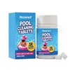 Tabletas Limpiadoras de Piscina HozoneX: Purifica el agua, inhibe la suciedad y las algas, mantiene el agua clara y brillante, para el mantenimiento diario