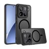 Funda para teléfono móvil Xiaomi 15/15Pro con succión magnética transfronteriza y tacto similar a la piel, Note13 todo incluido, anticaídas, funda para teléfono móvil dos en uno