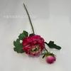 Peonía Artificial, Flor de Peonía Koi Artificial de 2 Cabezas, Decoración para el Hogar, Decoración Suave, Accesorios para Fotografía, Flores Artificiales, Flores Falsas al por Mayor