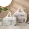 Bolsa organizadora de viagem, nécessaire, bolsa de higiene pessoal, bolsa de praia simples para natação e fitness, prática para produtos de higiene pessoal