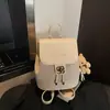 Moda Primaveral 2026 Bolso Sencillo Nuevo Bolso Pequeño de Hombro para Chica con Estilo Mochila Retro Casual