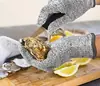Guantes anticorte de grado 5 para uso prolongado, aptos para alimentos, protección de cocina, anticorte, para carnicería, jardinería, pesca, carpintería