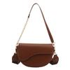 Bolso Cuadrado Pequeño Texturizado para Mujer, Bolso de Hombro Simple para Mujer, Bolso Cruzado Popular Nuevo de Primavera 2025, Bolso de Silla de Montar de Axila a la Moda