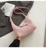 Bolso de Mano Plisado de Diseño Nicho Trendy para Verano 2025 Nuevo Estilo Elegante Estilo Simple Bolso de Hombro Bolso Cruzado para Mujer