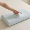 Fundas de almohada refrescantes de seda helada de verano, un par de fundas de almohada nuevas de espuma viscoelástica, núcleo de almohada universal individual con forro interior de alta elasticidad