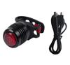 Luz trasera de bicicleta luz de advertencia bicicleta de montaña aleación de aluminio luz rubí equipo de ciclismo luz de advertencia de seguridad para ciclismo nocturno