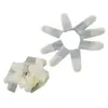 Dediles Humectantes Antirroturas, Fundas Desechables Protectoras para Dedos de Látex, Guantes con Recorte en la Punta del Dedo Mate, Antihielo e Impermeables