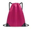 Bolsa de almacenamiento de baloncesto con cordón de alta venta, mochila deportiva para balones, adecuada para partidos, entrenamiento, maratones y fines publicitarios; disponible al por mayor