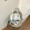 Bolsa pequena super quente transfronteiriça feminina verão 2026 nova elegante bolsa de ombro único transversal estilo quente bolsa de mão ins bolsa almofada