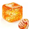 Copos de Nieve Cubitos de Hielo Agradables Cubitos de Hielo Juguete Squishy de Maltosa Juguete Squishy de Concha Marina Gadget de Alivio del Estrés de Rebote Lento