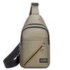 Nova Moda 2025 Bolsa de Peito Pano Oxford Estilo Coreano Masculino Bolsa de Ombro Fashionável Grande Capacidade Bolsa Transversal para Passeio e Commuter