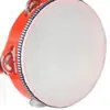 Tambor de Mano Instrumento de Percusión Orff Pandereta 4 pulgadas 6 pulgadas 7 pulgadas 8 pulgadas 10 pulgadas Pandereta Tambor de Mano Imitación de Piel de Oveja