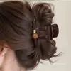 Adequado para pessoas com cabelo ralo 2026 Novo Grampo Tubarão de Alta Qualidade Garra de Modelagem de Cabelo Médio Acessório de Cabelo para Nuca