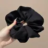 Goma para el pelo extragrande de estilo coreano de alta resistencia, coletero estilo perezoso para niñas, banda elástica para el pelo de alta gama