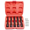 Manga delgada alargada 128 mm de largo llave eléctrica hexagonal funda para pistola de aire juego de fundas grandes