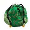07Jn Bolsa de Brocado Bolsa de Estilo Antiguo para Cuentas de Oración Budista Bolsa para Pulsera, Bolsa Cultural, Bolsa de Embalaje, Bolsa Pequeña de Brocado, Bolsita
