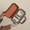 Juego de Té Portátil Xishangmei de 1 Tetera y 3 Tazas de Preparación Rápida para Viaje Estilo Camping al Aire Libre Regalo de Negocios