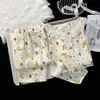 2026 Novo Outono Manga Longa Calça Longa Pijama Feminino Casual Cardigã de Renda Confortável Algodão Nuvem Roupas de Casa