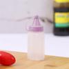 Botella exprimible en miniatura, directa de fábrica, de grado alimenticio, para salsa, condimentos para barbacoa al aire libre, para cocina y hogar.