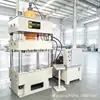 Prensa Hidráulica de Tres Vigas y Cuatro Columnas de 200 Toneladas en Stock para Estirado, Formado, Doblado y Punzonado de Metal