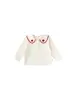 Ropa Infantil Bangxuan Colección Primavera 2026 Dulces Conjuntos para Niñas Camiseta Infantil para Niñas con Cuello de Muñeca Bordado Manga Larga