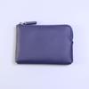 Porta-moedas de Couro Original Japonês e Coreano Feminino Feito à Mão com Zíper Couro Estéreo Porta-moedas Porta-cartões Bolsa de Cosméticos Carteira Pequena Masculina