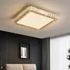 Lámpara de Techo de Cristal de Lujo Ligero para Sala de Estar y Estudio, Minimalista Moderno y Elegante, Diseñador Creativo, Famosa en Internet, Redonda para Dormitorio, Paquete
