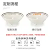 Tazón de melamina para ramen tazón comercial para sopa de fideos de arroz tazón para avena de desayuno tazón para fideos de res tazón japonés tipo cuerno de sombrero tazón para sopa de fideos