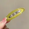 Pinzas para el pelo elegantes y exquisitas, nuevo modelo 2026, lindas pinzas BB coreanas, pinzas para flequillo, pasadores laterales de dopamina para mujer