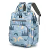 Nova Bolsa de Maternidade Listrada, Mochila Impermeável Multifuncional, Grande Capacidade, Bolsa Fashion para Mãe e Bebê, Isolamento Térmico e Leve