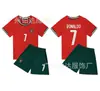 2526 Real Madrid Cristiano Ronaldo Portugal Jersey Infantil Entrenamiento y Competición Uniforme de Fútbol Manchester United Barcelona Messi Uniforme de Equipo para Hombre y Mujer