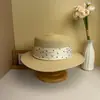Sombrero de paja de ala corta con diseño de lunares estilo francés para mujer, estilo vacacional de verano, sombrero de protección solar para la playa, hace que la cara se vea más pequeña, sombrero de sol versátil