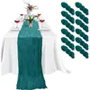 Amazon Transfronterizo Bali Hilo Mantel de Mesa Tela Plegada Fiesta Navideña Boda Decoración Mantel de Mesa Arrugado Venta al por Mayor