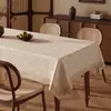 Mantel Estilo Vintage, Impermeable y a Prueba de Aceite, Mantel que No Requiere Lavado, Cubierta de Mesa de Café para el Hogar de Lujo Ligero