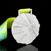 Medalhas Metálicas Profissionais Feitas Sob Medida para Escolas, Medalhas de Ouro, Prata e Bronze para Festivais e Competições Esportivas