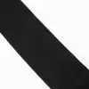Suministro de Cinta Elástica de Nylon Tejido Elástico de Velcro Negro, Cierre de Gancho y Bucle que no se Engancha, Elástico Mágico para Atar el Cabello