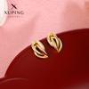 Pendientes de Botón Xuping Elegantes Chapados en Oro Color Simple Versátil Exquisitos Sin Circonitas Joyería Transfronteriza Venta al por Mayor