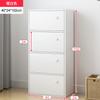 Librero Simple Moderno Combinación Libre Gabinete de Parche Gabinete de Almacenamiento Gran Capacidad Simple Piso Estantería Pequeña con Puerta