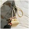 2026 Verano Nuevo de Moda Texturizado Estilo Coreano Color Sólido Personalidad de Moda Bolso de Hombro para el Trabajo Viaje Simple Bolso Cruzado