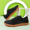 Zapatos Descalzos Transfronterizos de Punta Ancha Zapatos Casuales Suela Suave Antideslizante Transpirables para Hombre y Mujer Zapatos Deportivos para Ciclismo y Fitness Verde No Fluorescente