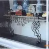 Subei Export Mesa de Café Artesanía Metálica Europea Mesa de Hierro para Entrada del Hogar Mesa de Hierro Forjado