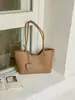Bolso de gran capacidad con patrón tejido para el día a día, nuevo modelo 2026, bolso de hombro o axila relajado y simple, bolso tote a la moda